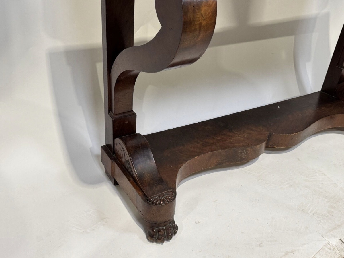 XIXeme siecle : une console d’époque Restauration -photo-4