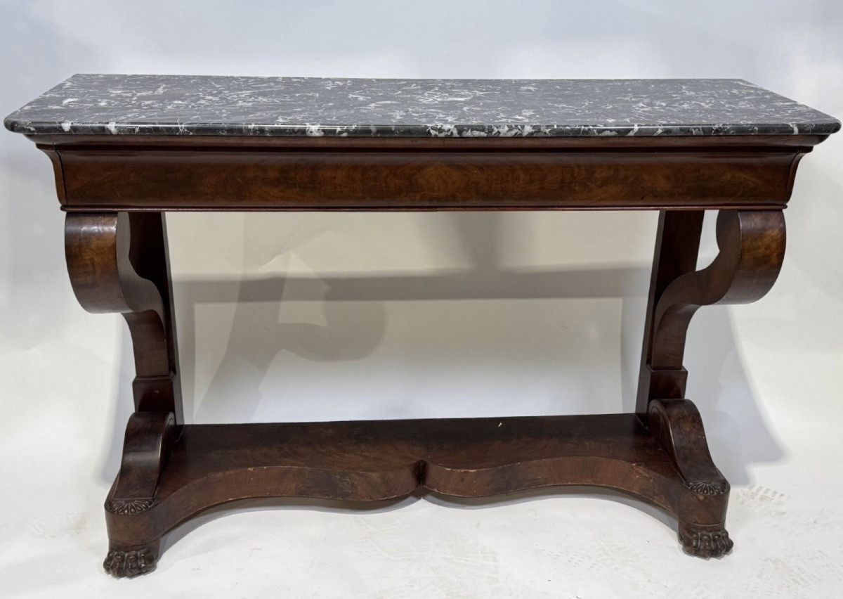 XIXeme siecle : une console d’époque Restauration 