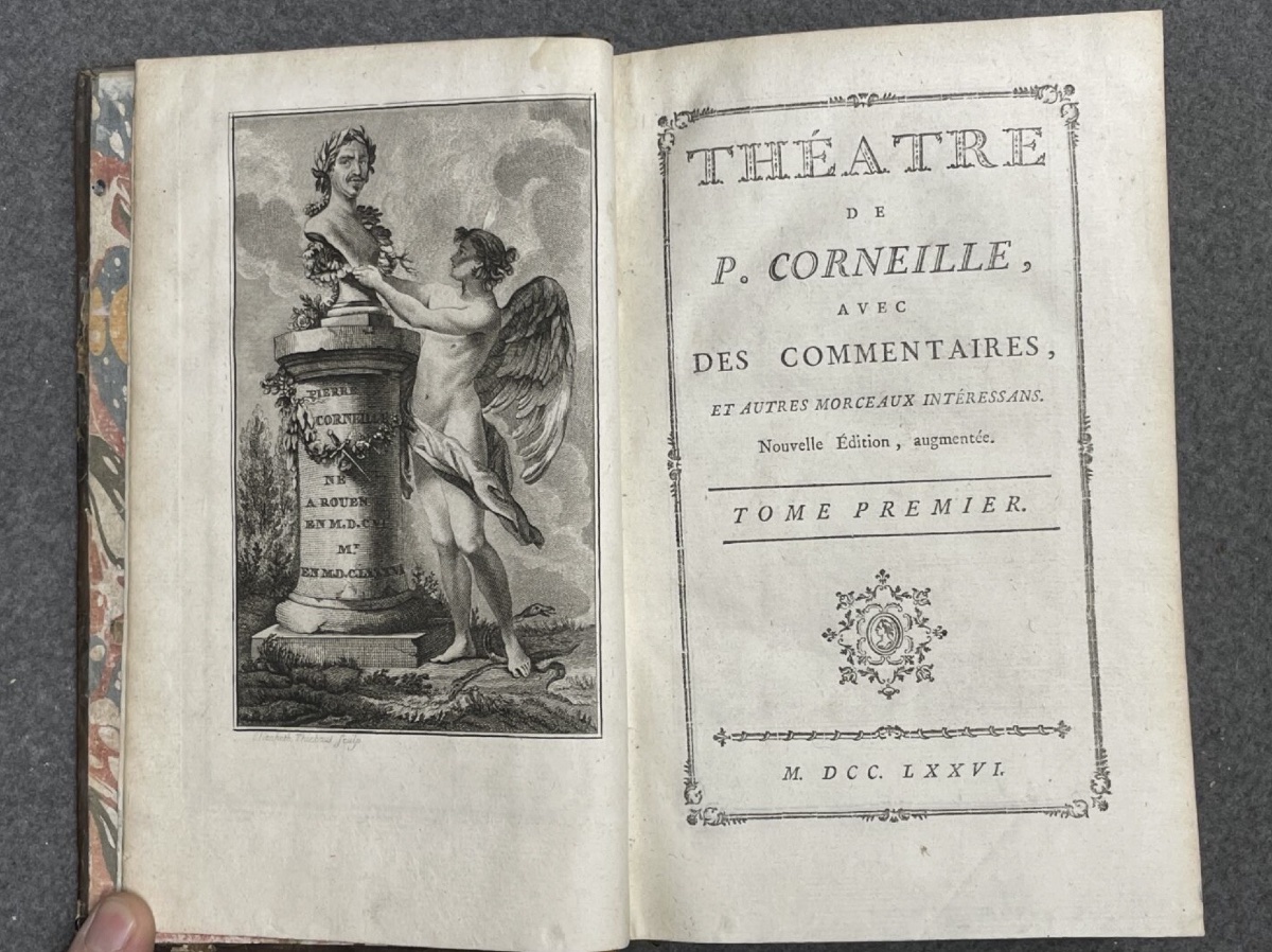 XVIIIeme : Corneille, théâtre complet en dix volumes -photo-4