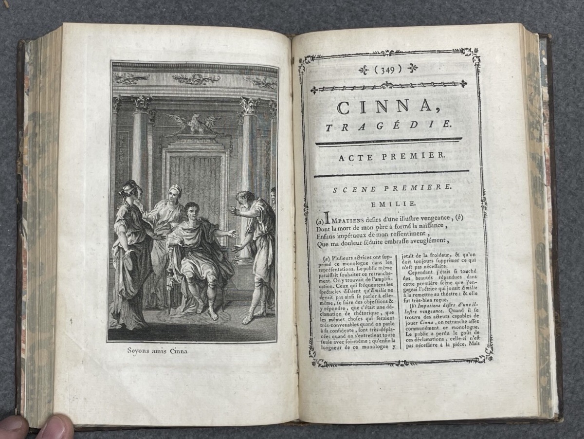 XVIIIeme : Corneille, théâtre complet en dix volumes -photo-1