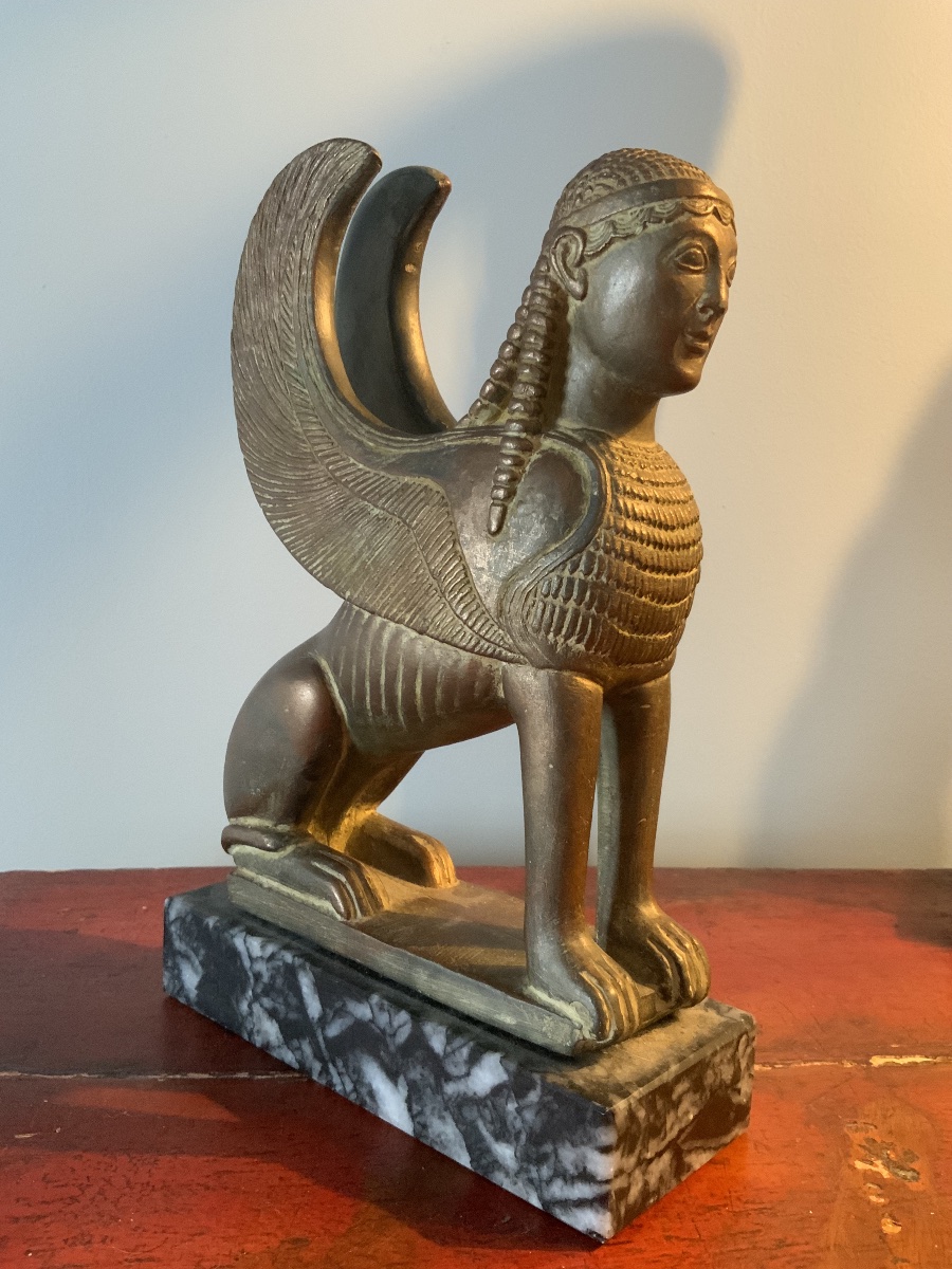 20th Century: A Bronze Sphinx -photo-1