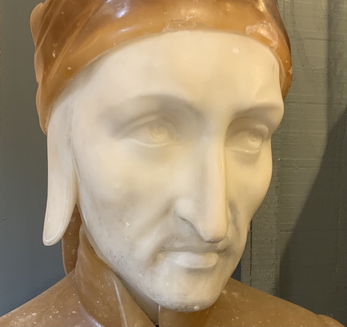 19th Century: Bust Of Dante-photo-3