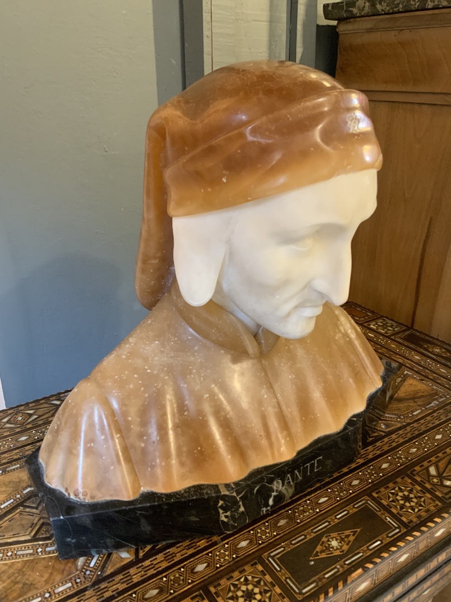 19th Century: Bust Of Dante-photo-1