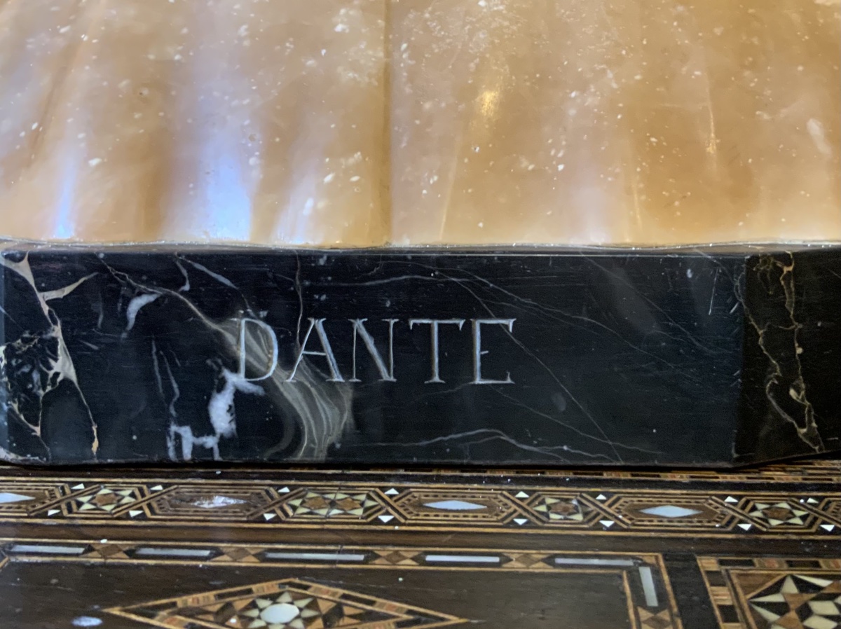19th Century: Bust Of Dante-photo-4