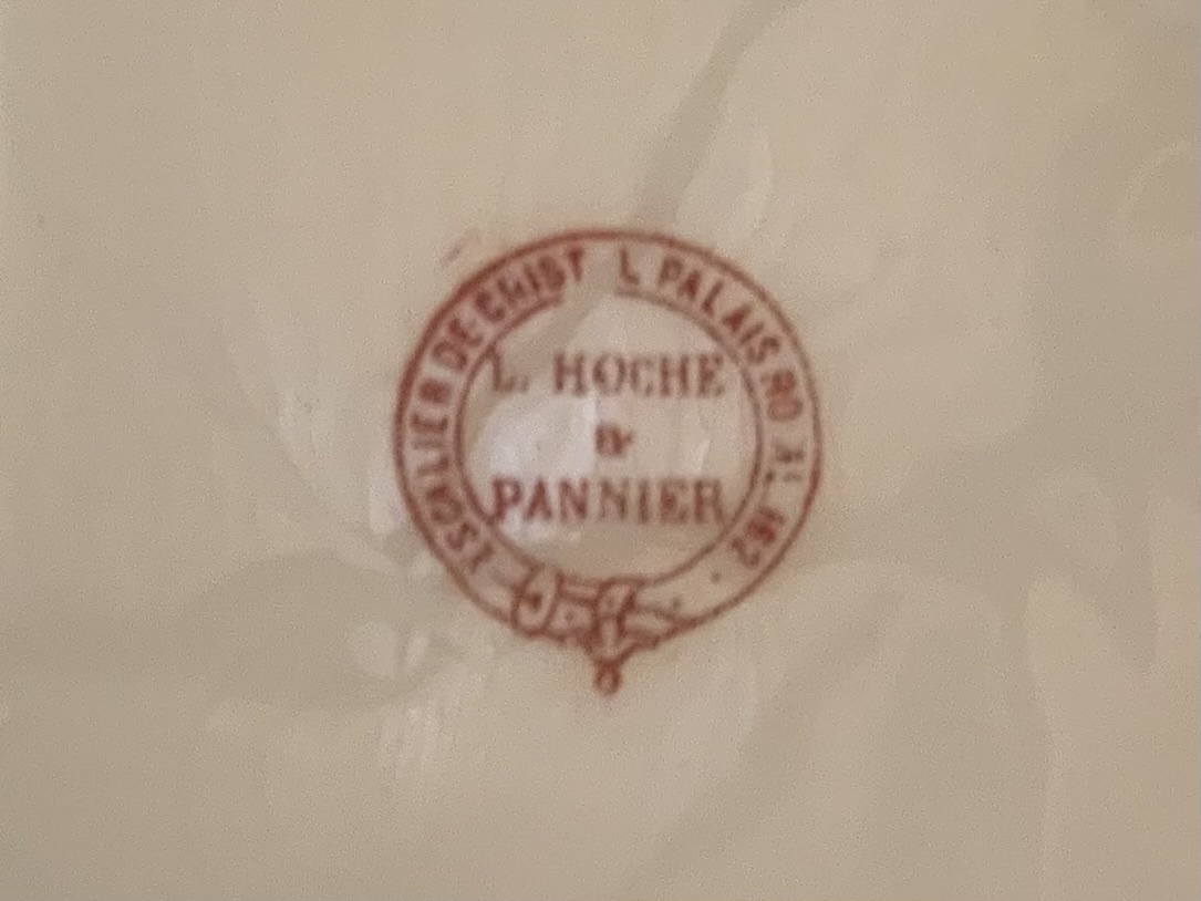 XIX eme siecle : six assiettes provenant de l’Escalier de cristal -photo-2