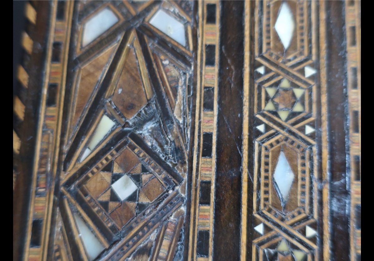 XIX eme siecle : une table à jeux syrienne-photo-3