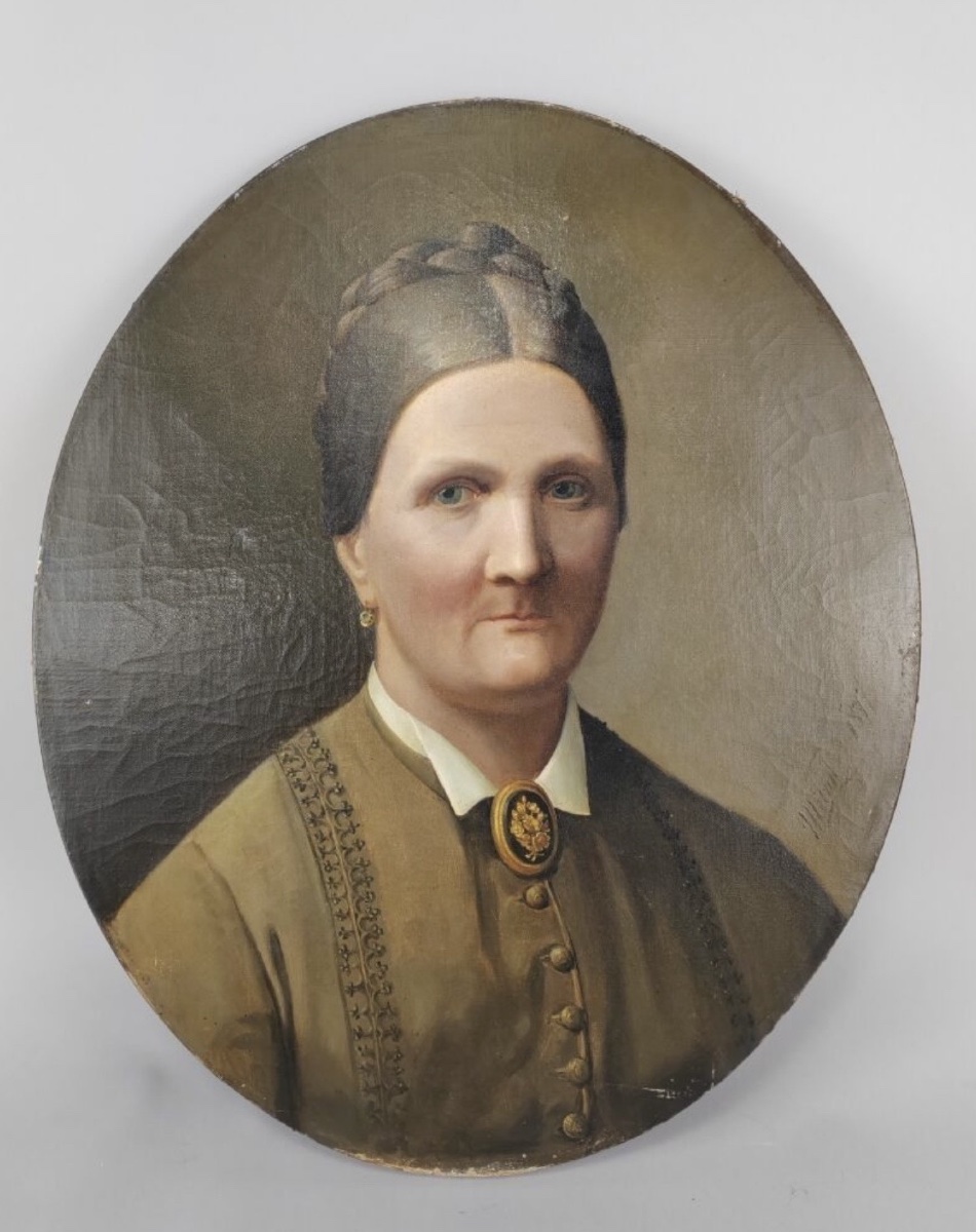19th Century: A Portrait Of A Woman 