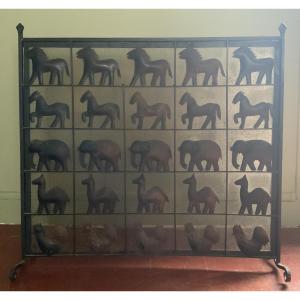 Un pare-feu/pare-etincelles des Ateliers Marolles