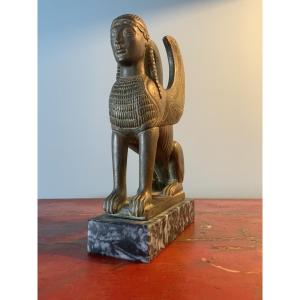 20th Century: A Bronze Sphinx 