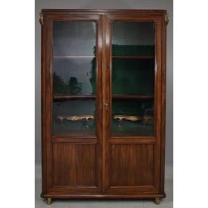 19th Century: Display Case And Bookcase 