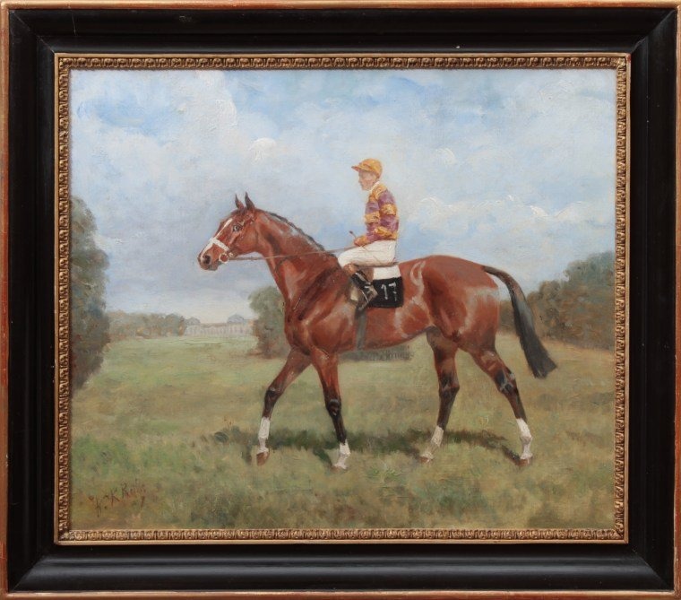 Portrait Of Val De Loir; Px Of The Jockey Club 1962