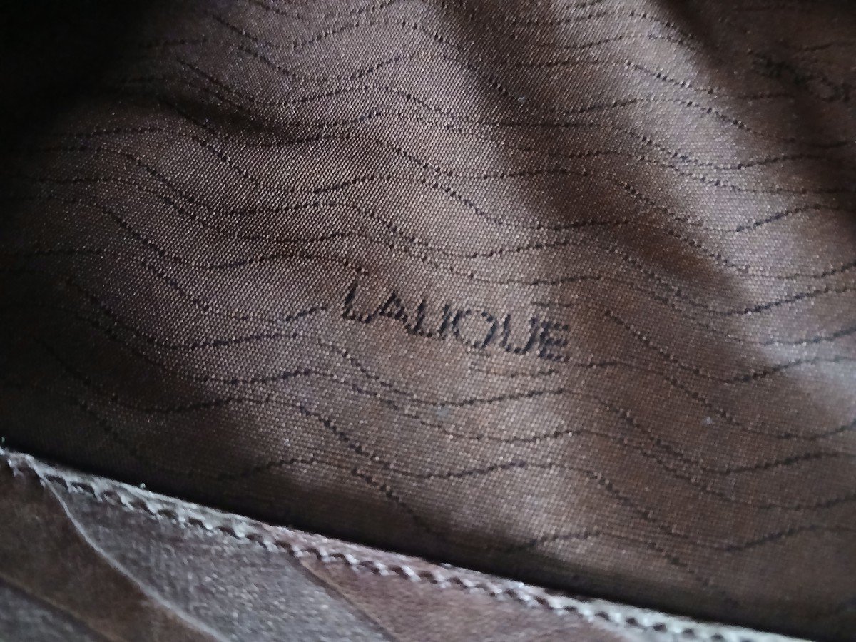 Lalique- Leather Handbag “leopard” Model-photo-2