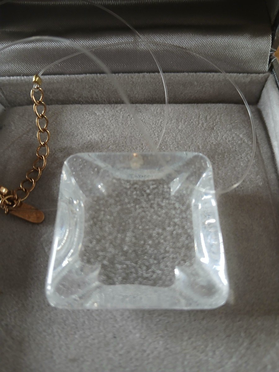 Daum - Bubble Crystal Pendant In Its Box-photo-1