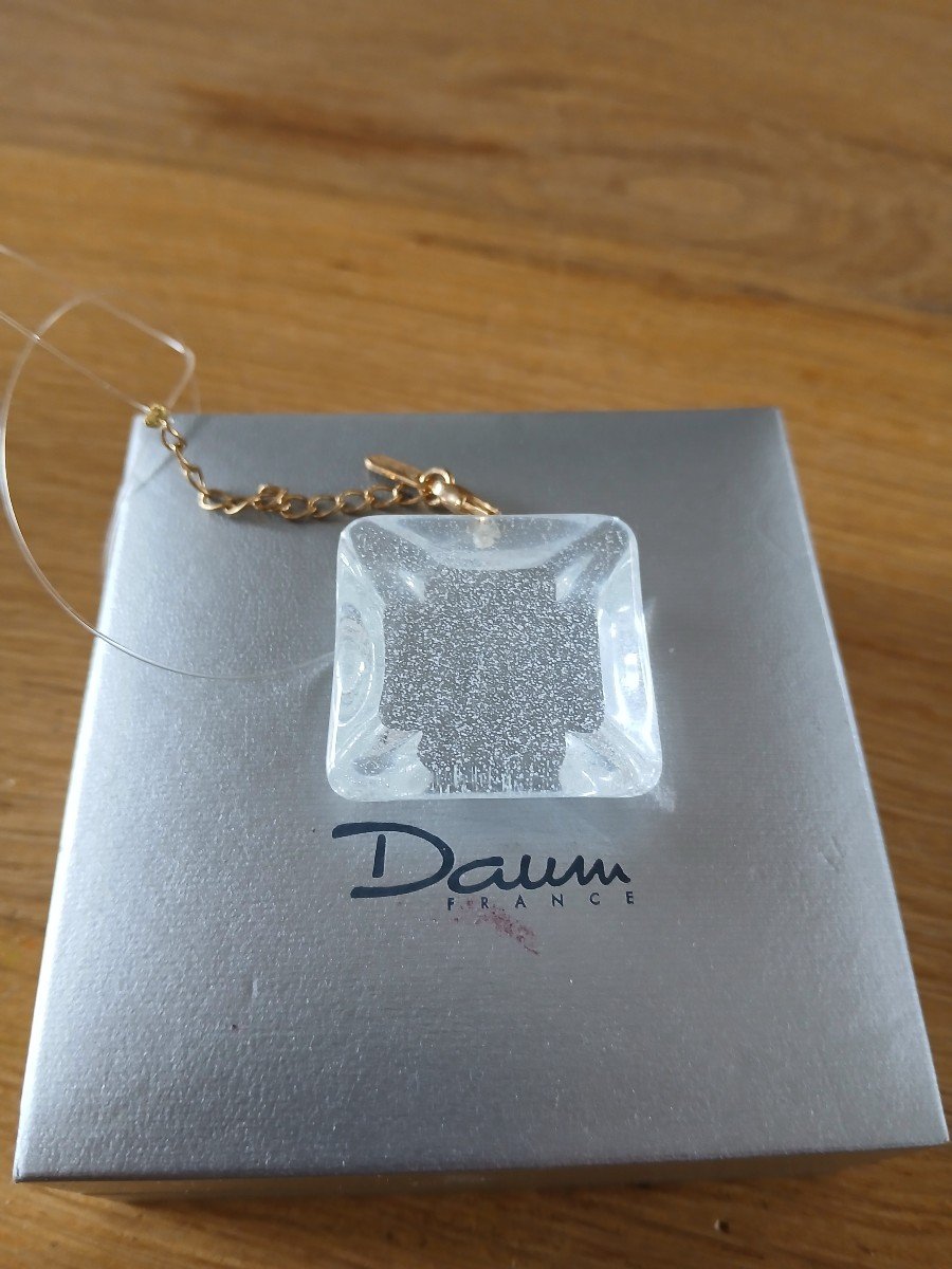 Daum - Bubble Crystal Pendant In Its Box-photo-2