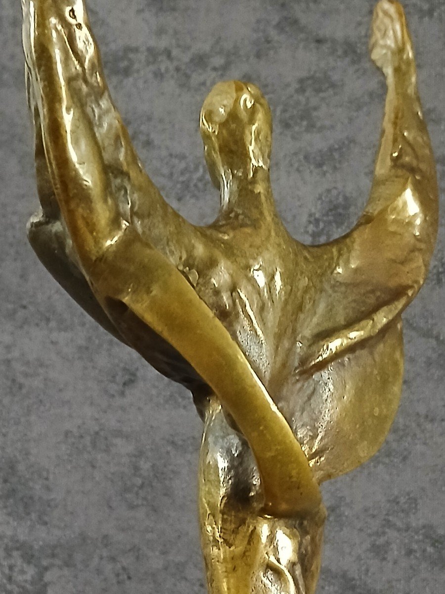 Bronze Sculpture Bernard Jobin Goddess Demeter "artist's Proof"-photo-6