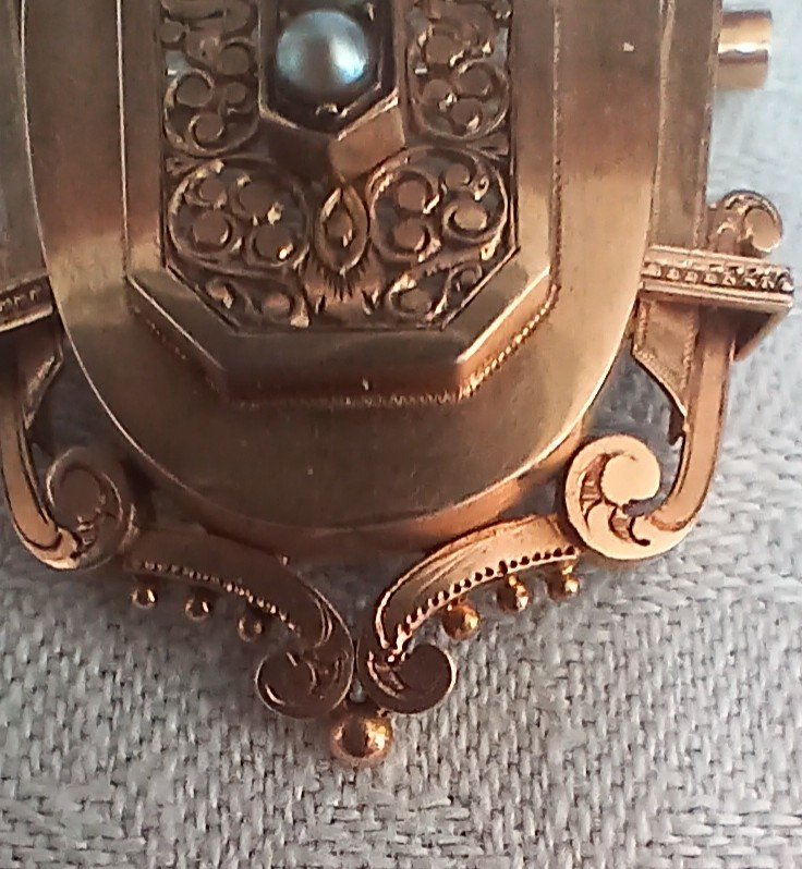 Broche En Or 18k - 19ème-photo-7
