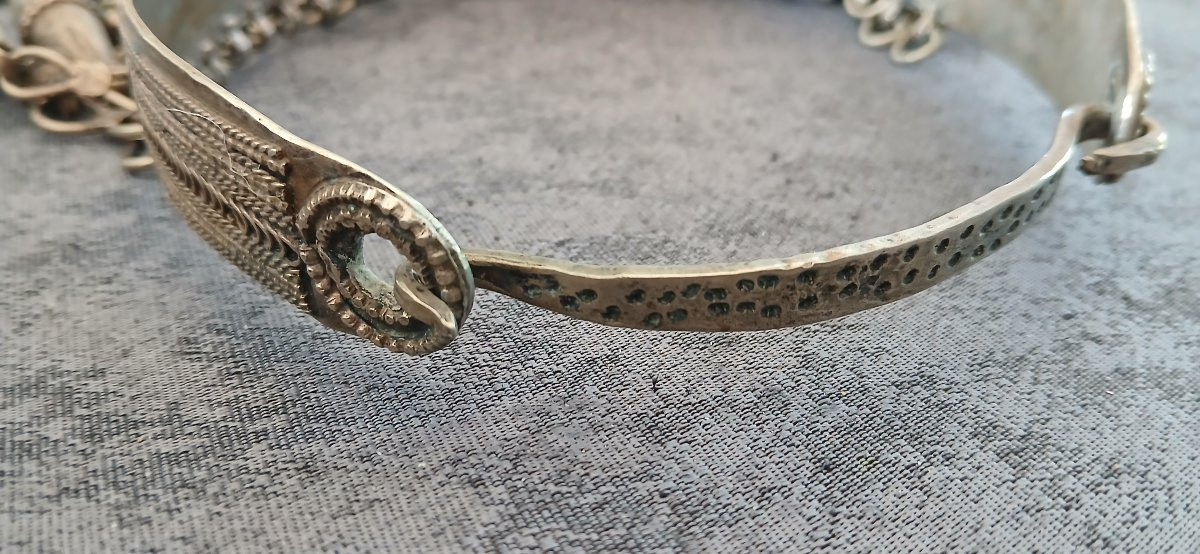 Bedouin Or Tribal Choker Necklace-photo-2