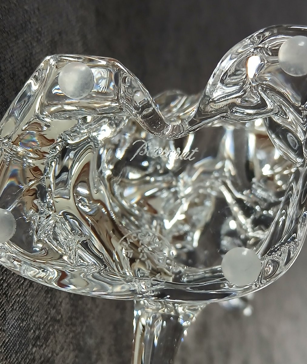 Baccarat - Crystal Dog Standing On Its Hind Legs-photo-4