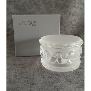 Lalique - Poudrier Modèle "cygnes"