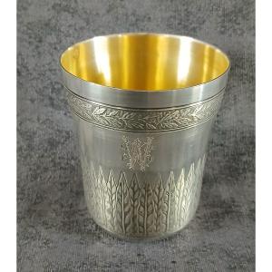 Art Deco Timpani In Silver/gilt