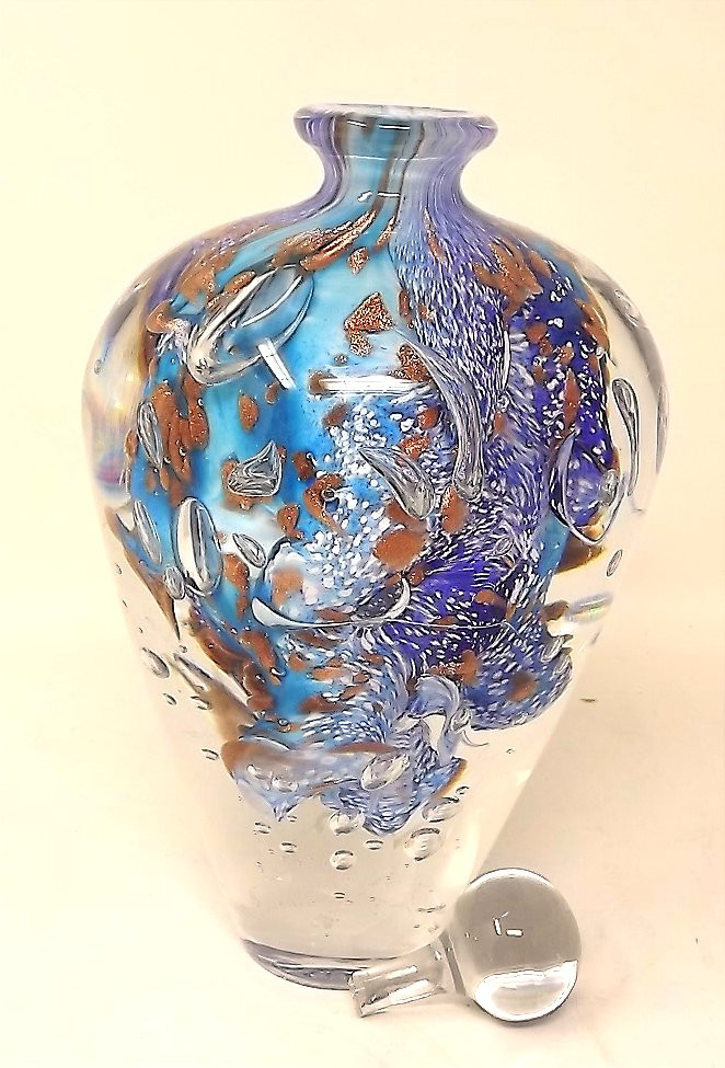 Michèle Luzoro Vase (born In 1949) From 2004 "pacific"-photo-4