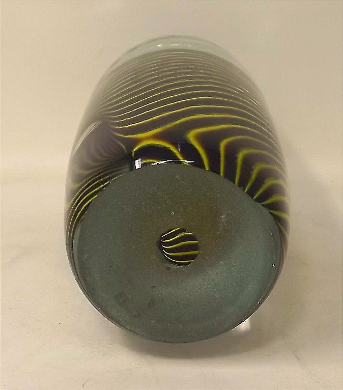 vase sculpture à spirale de Claude Morin atelier du pontil à Dieulefit-photo-3