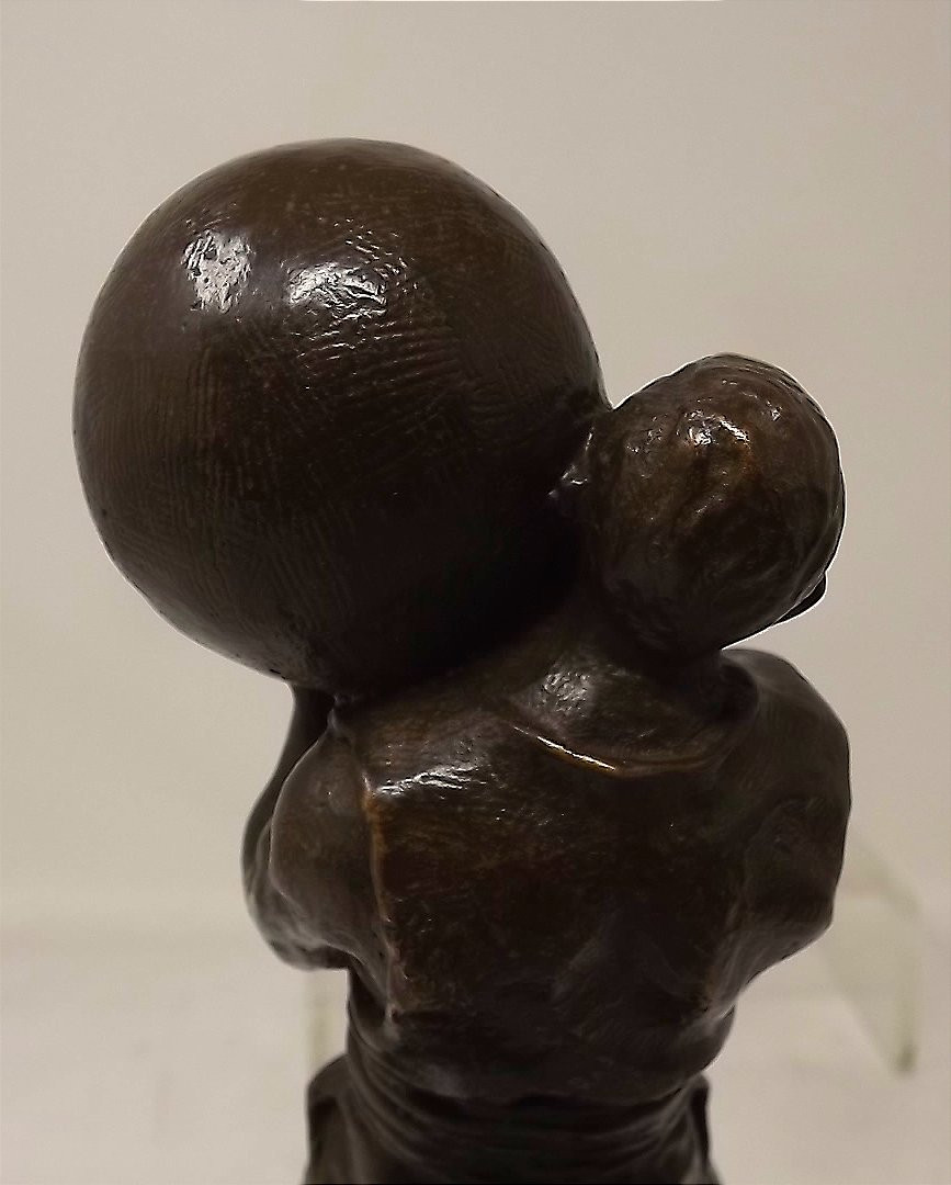 Bronze de Ekaitz ARRUTI force Basque "HARRIJASOKETA"-photo-2