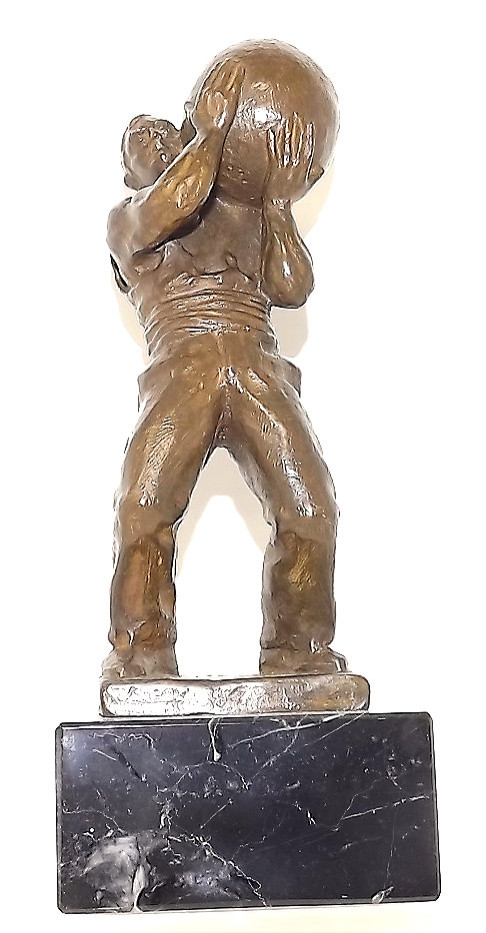 Bronze de Ekaitz ARRUTI force Basque "HARRIJASOKETA"