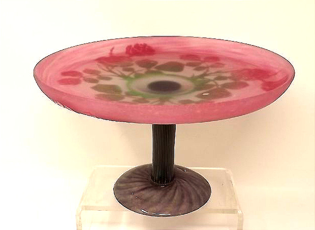 Jewelry Cutter By Charles Schneider, Le Verre Français: Antique Roses