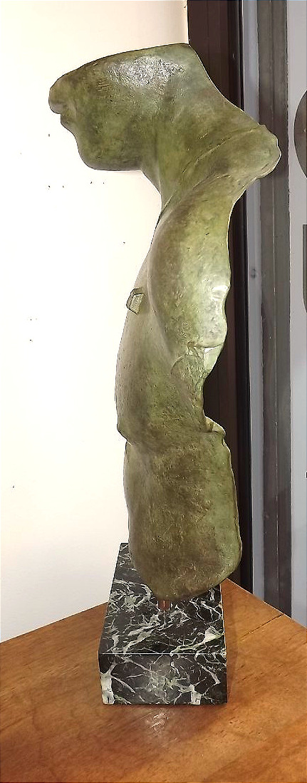 "asclepios" By Igor Mitoraj, Bronze With Green Patina, 1988-photo-2