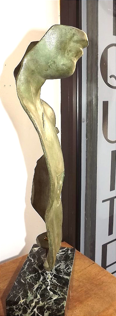 "asclepios" By Igor Mitoraj, Bronze With Green Patina, 1988-photo-3