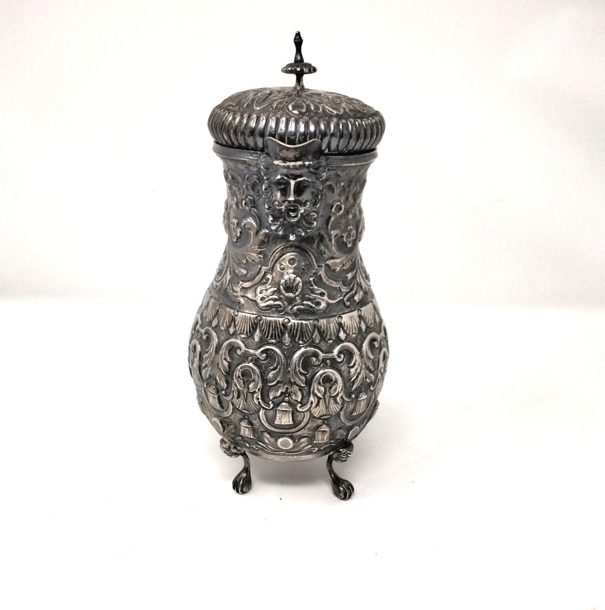 Jug Covered In Silver Holland Netherlands 1900-photo-2