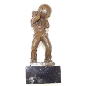 Bronze By Ekaitz Arruti Basque Force "harrijasoketa"