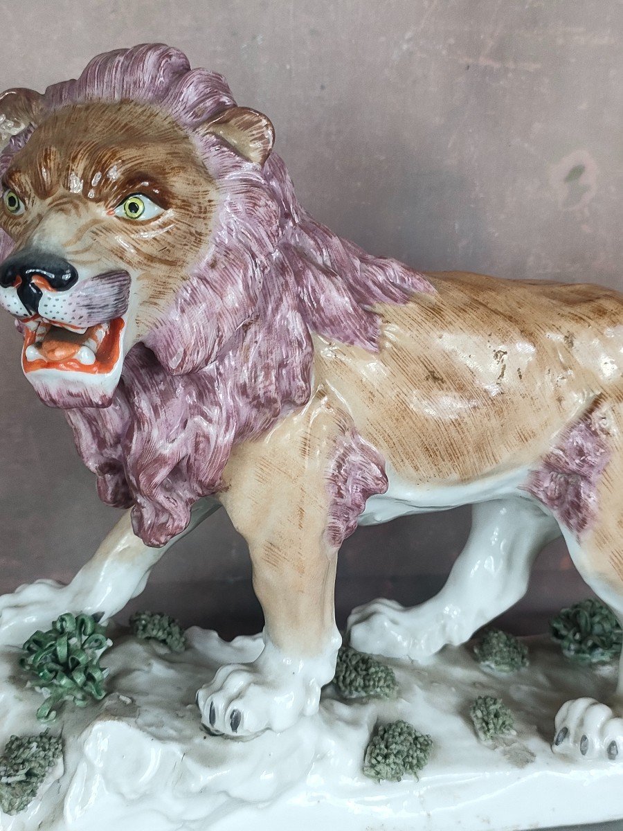 Lion Porcelaine Manufacture de Samson Meissen-photo-3