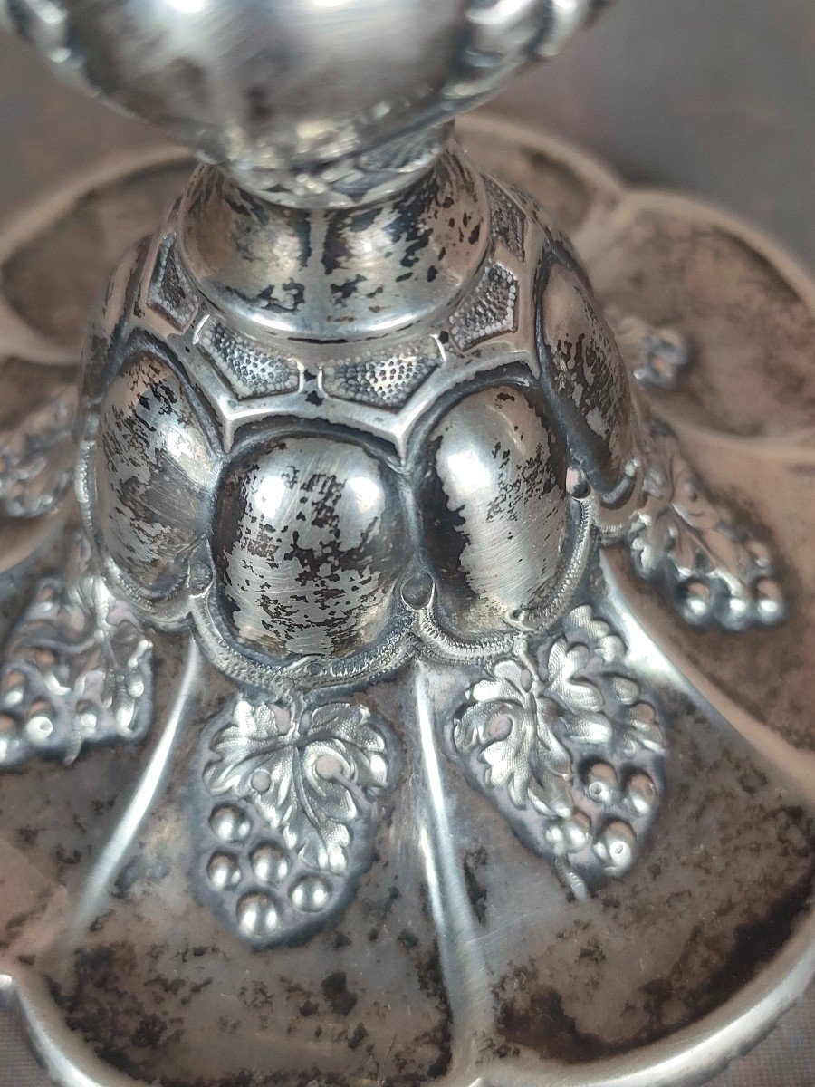 Shooting Trophy Cup Sterling Silver Switzerland Lucerne 1853 -photo-1