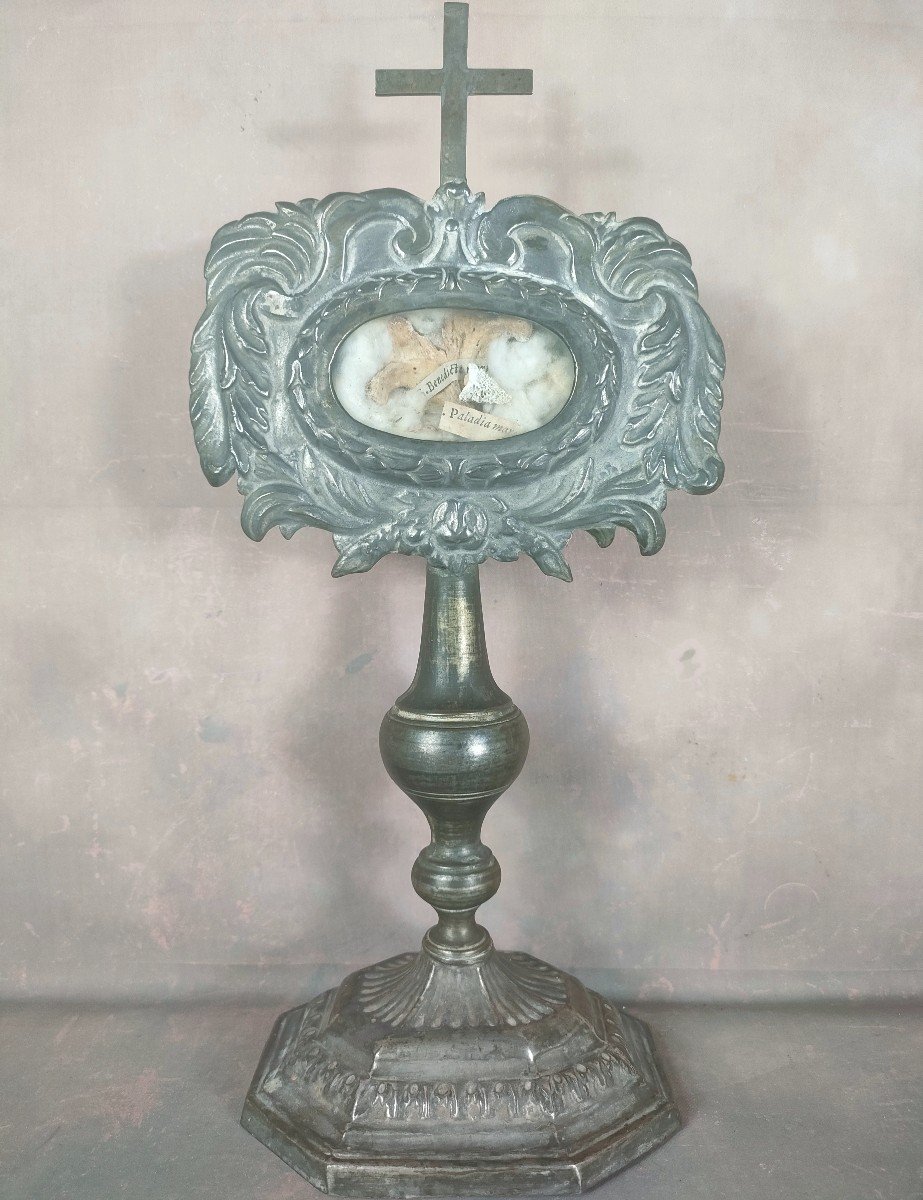 Reliquary 18th XVIIIth St Benedict And St Palais Martyrs  
