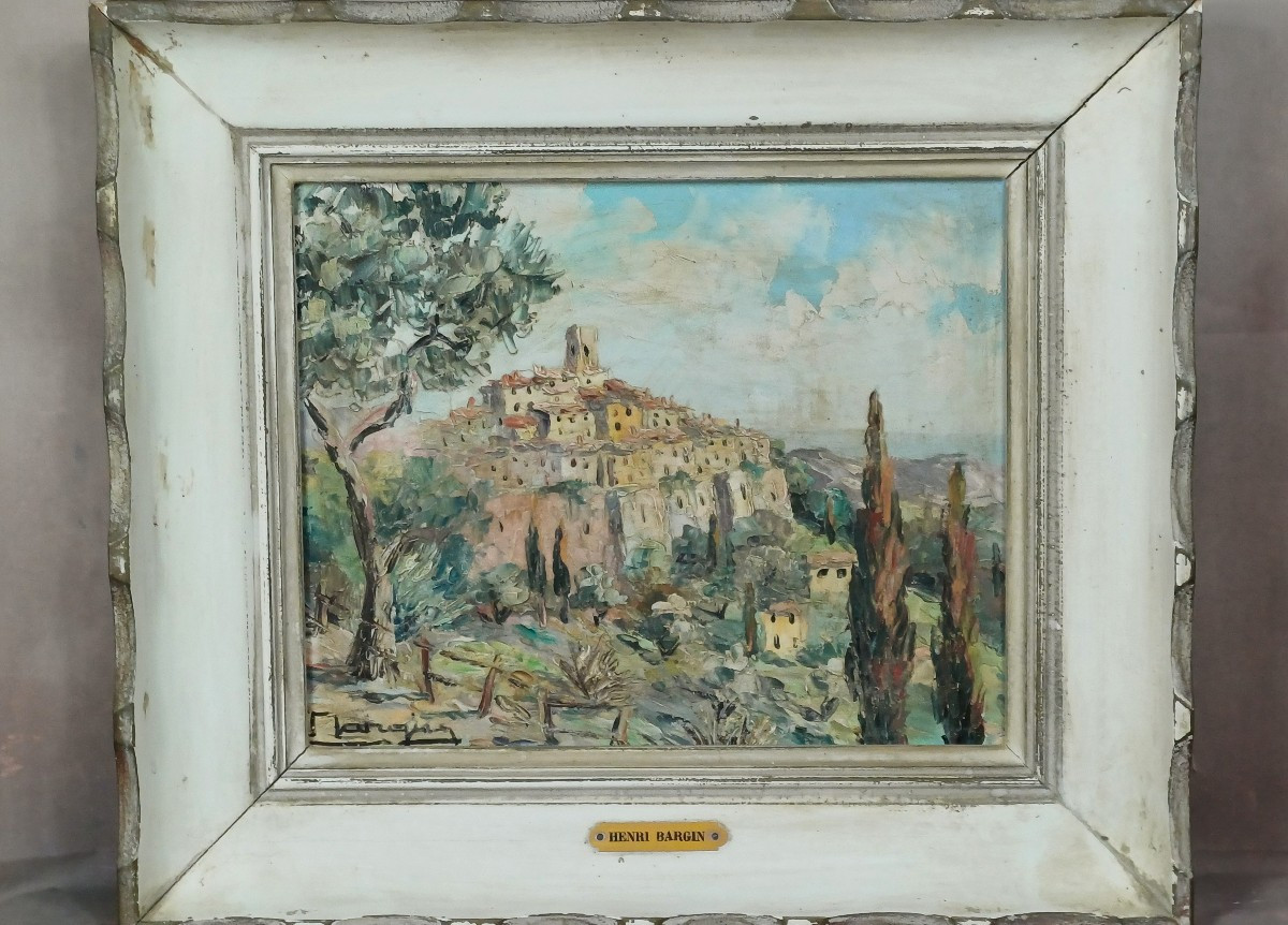 Early Spring In St Paul De Vence Henri Edouard Bargin