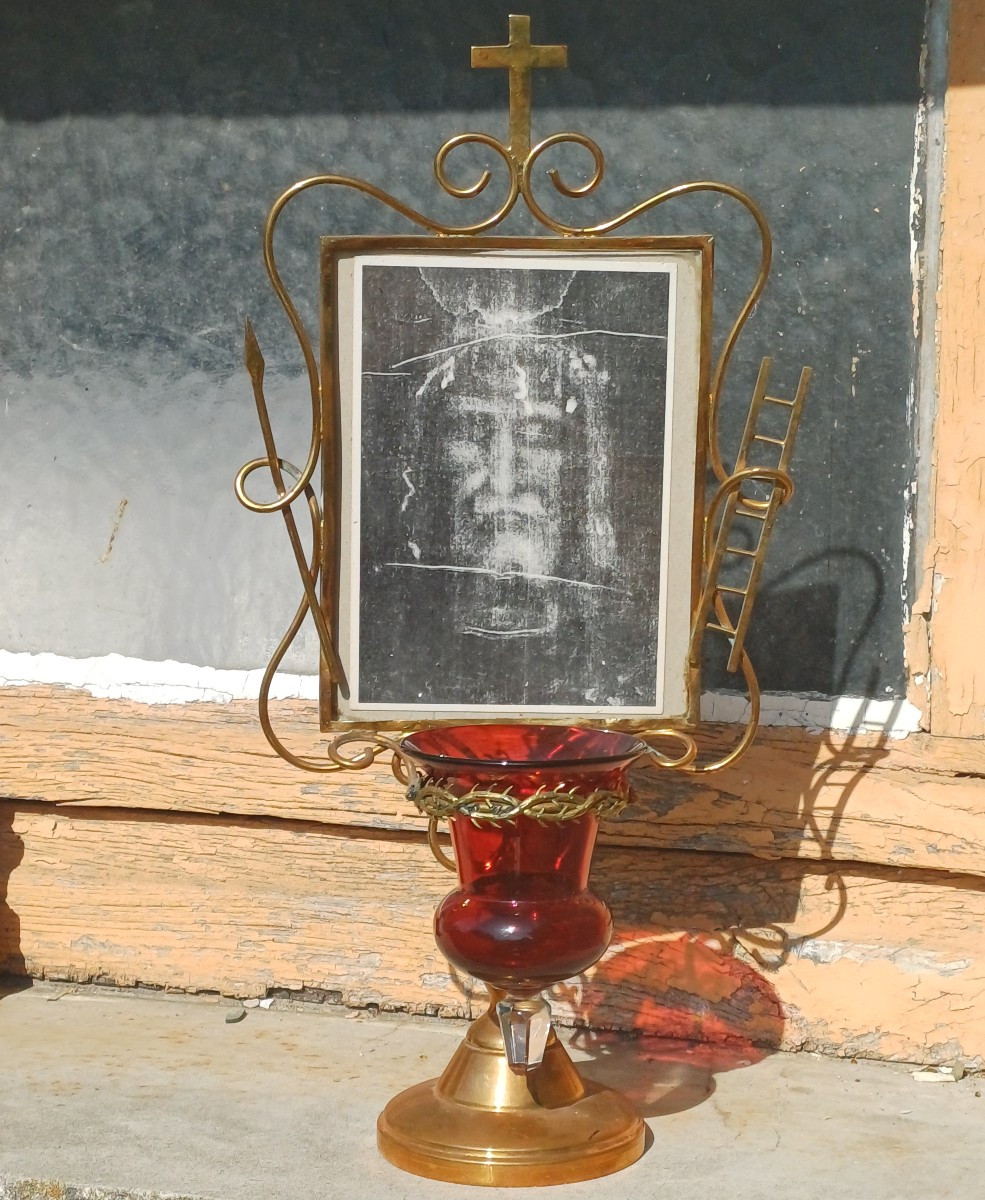 Veilleuse d'église St Sacrement Ste Face 
