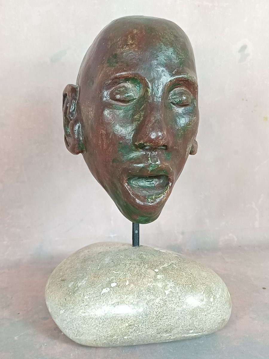 Le chanteur c&eacute;ramique symbolique de Malezieux Ribeyre-photo-3