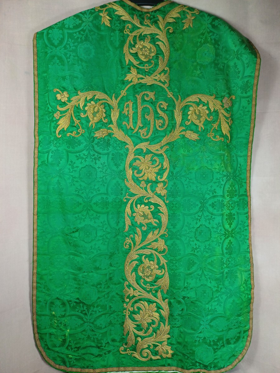 Gold Thread Embroidery Chasuble
