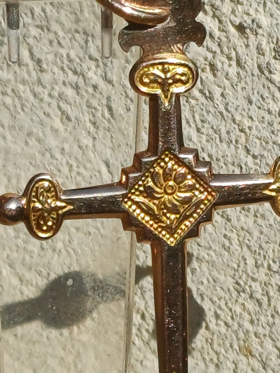 Jeannette Cross Of Savoy In 18k Gold-photo-1