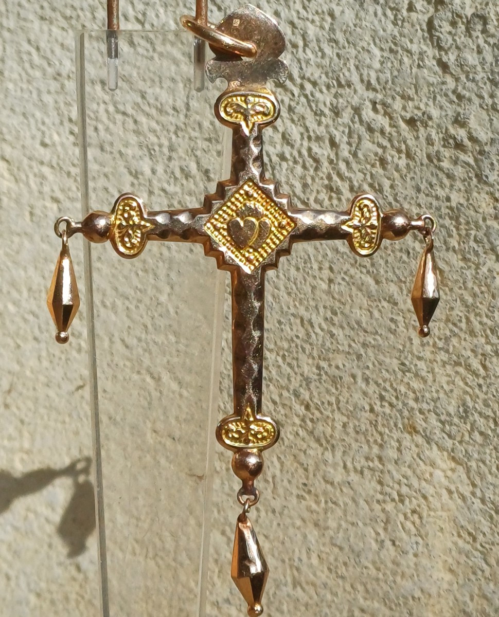 Jeannette Cross Of Savoy In 18k Gold