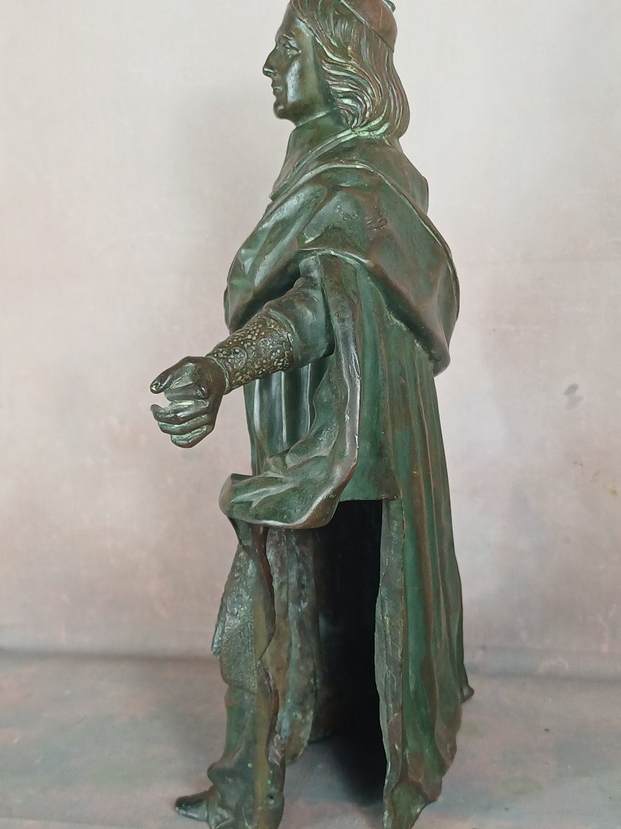Bossuet Bronze After Albert-ernest Carrier Belleuse-photo-2