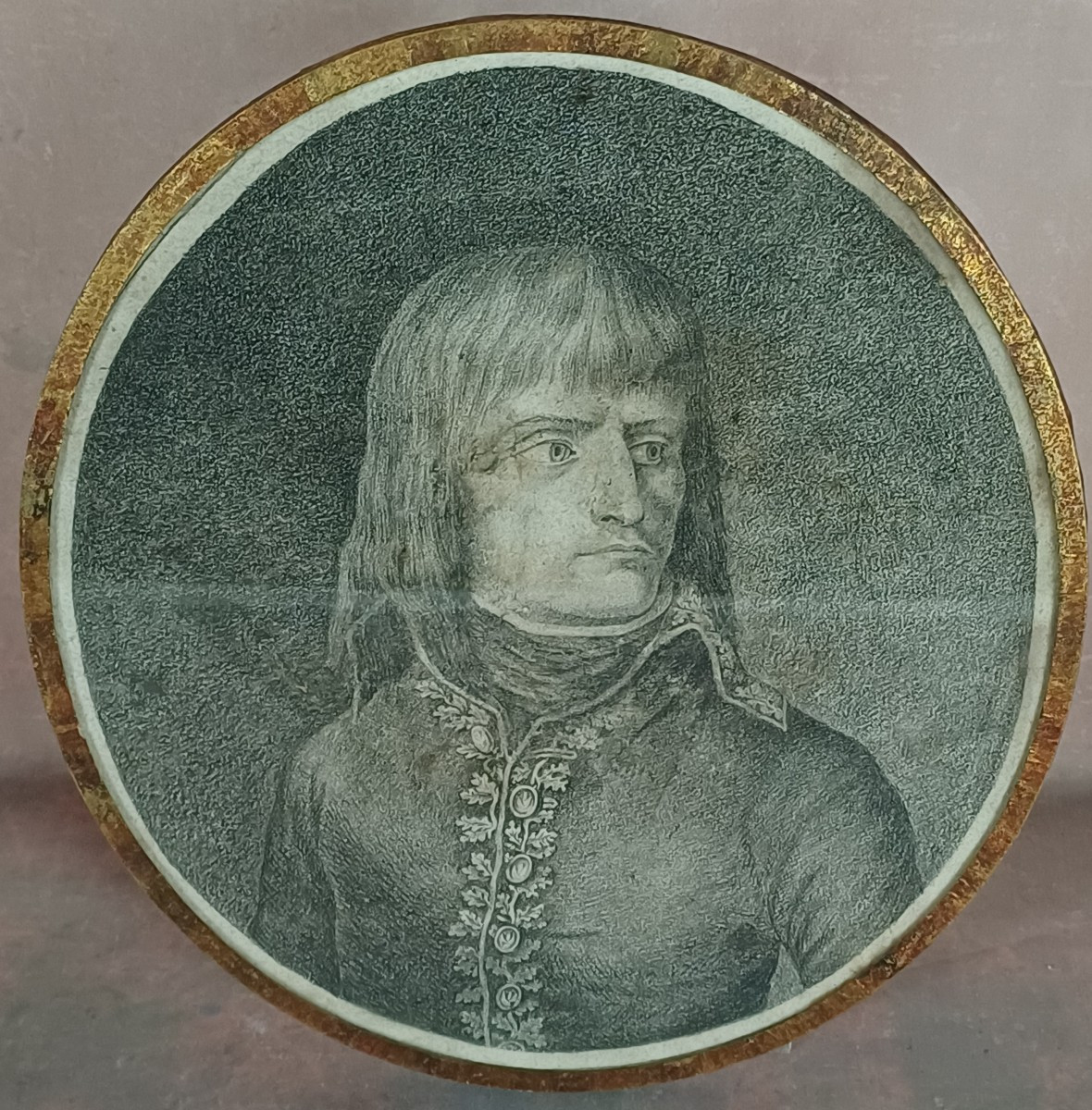 Portrait dessin Napol&eacute;on Bonaparte g&eacute;n&eacute;ral de l&#039;Arm&eacute;e d&#039;Italie