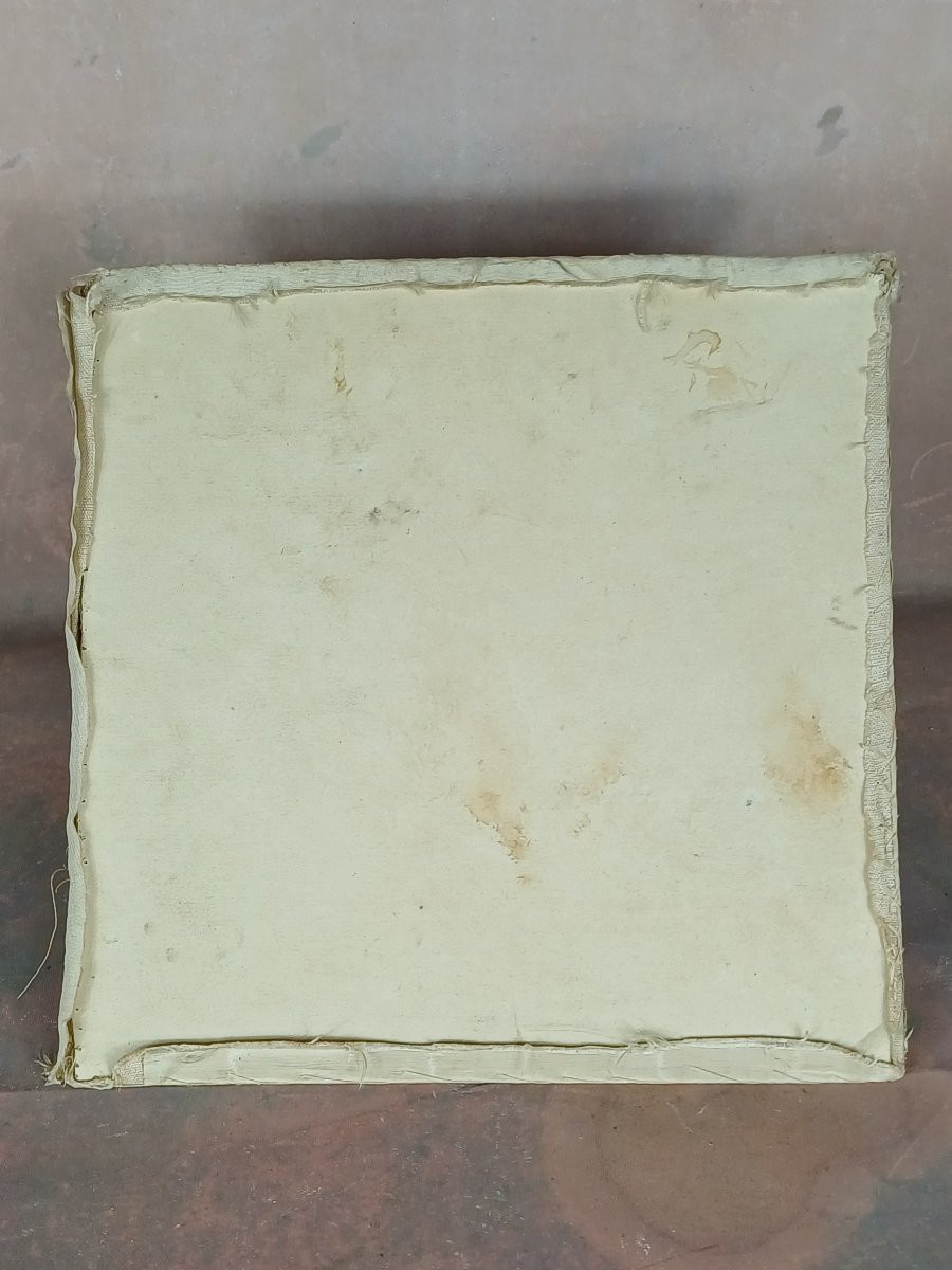 Liturgical Pale, Silver Thread Embroidery, Paschal Lamb-photo-2