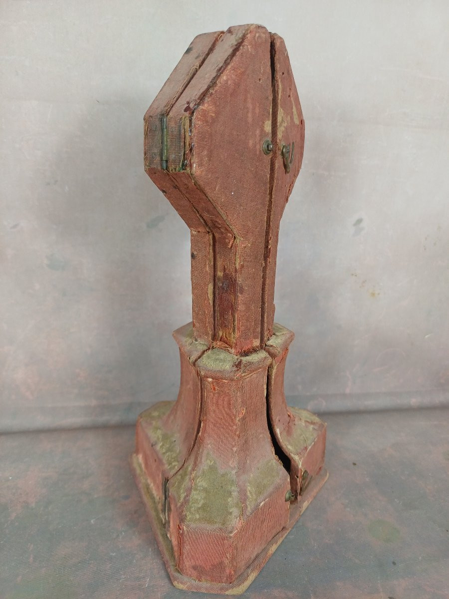 Solid Silver Vermeil Travel Cross Spain-photo-3