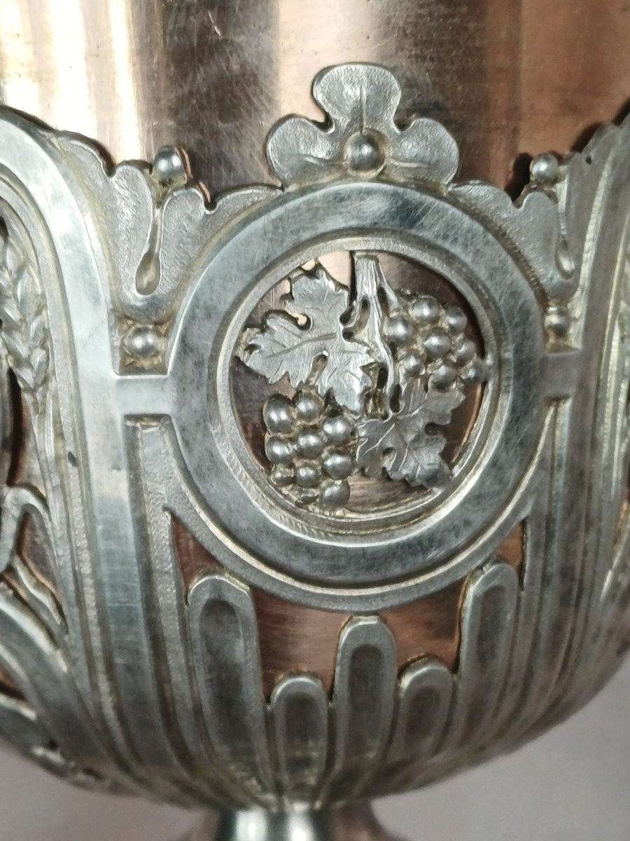Baroque Silver Chalice By Jean Charles Cahier-photo-3