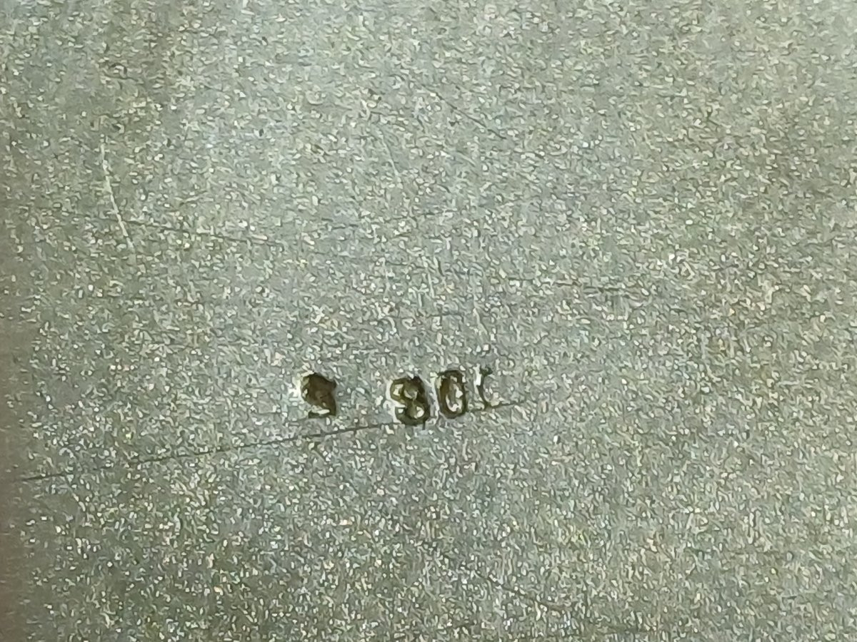 Enameled Silver Snuffbox Braque Hunting Dog-photo-2