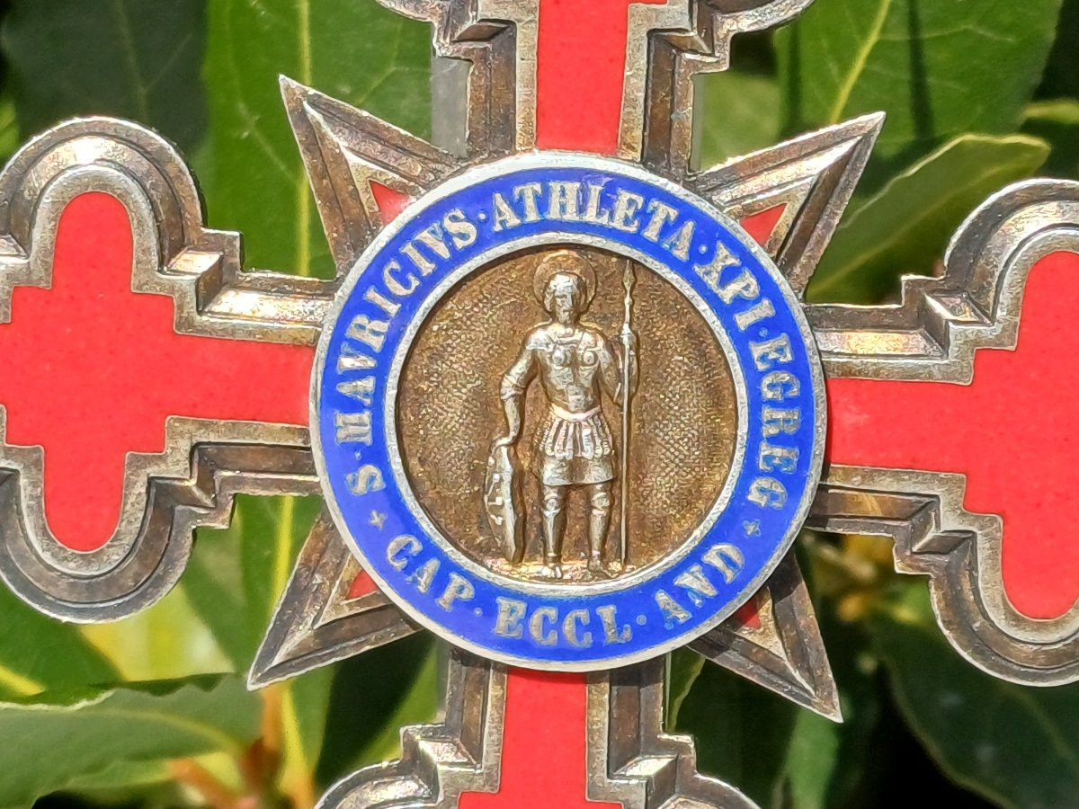 Croix de Chapitres Chanoine d'Angers décoration médaille-photo-2