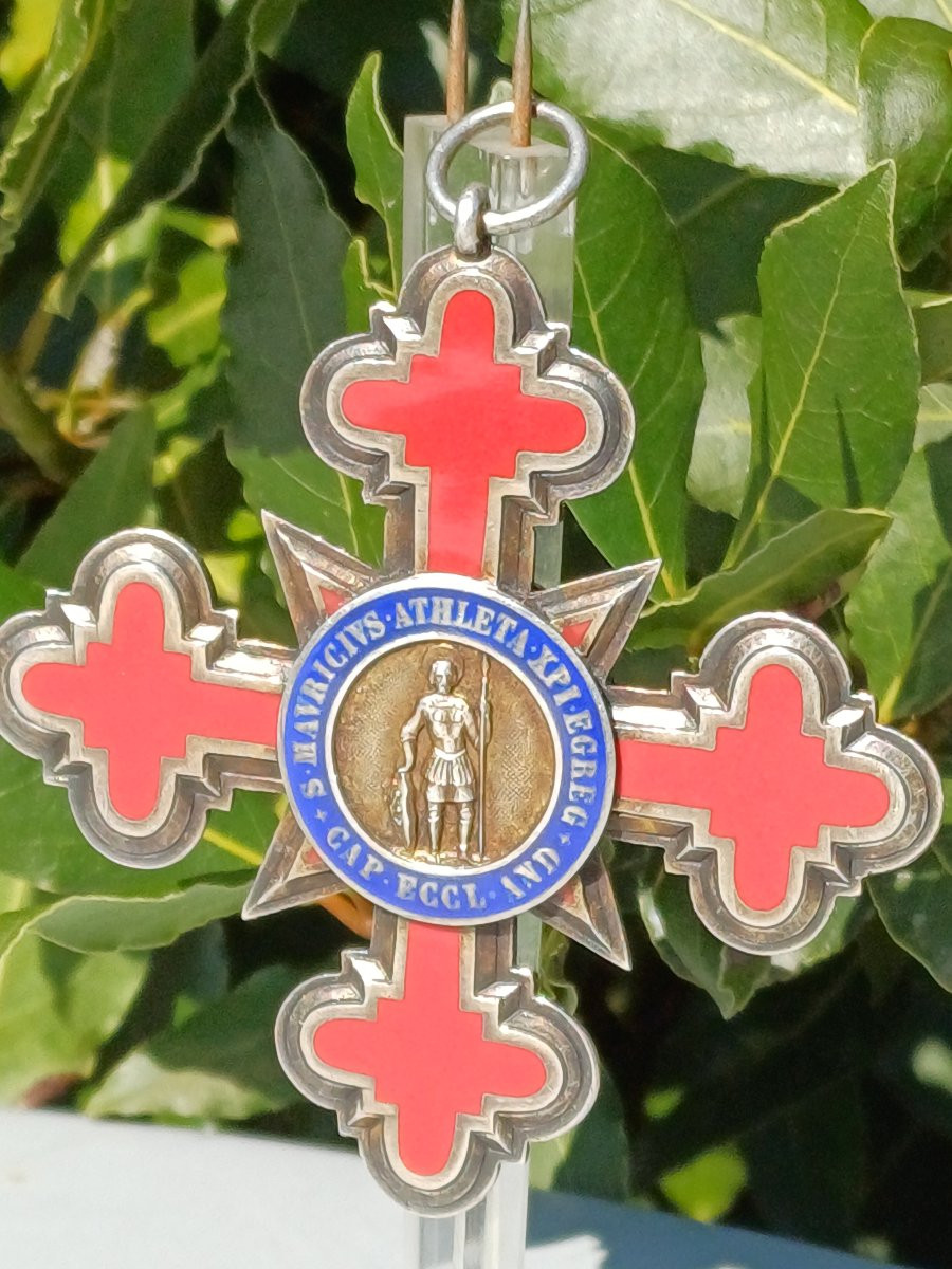 Croix de Chapitres Chanoine d'Angers décoration médaille-photo-3